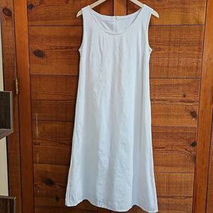 VINTAGE White Maxi Sun Dress